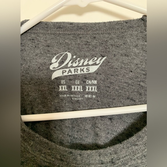 Disney Parks Long Sleeve Jersey Shirt - Heather Gray and Black - Women’s XXL - Picture 5 of 5